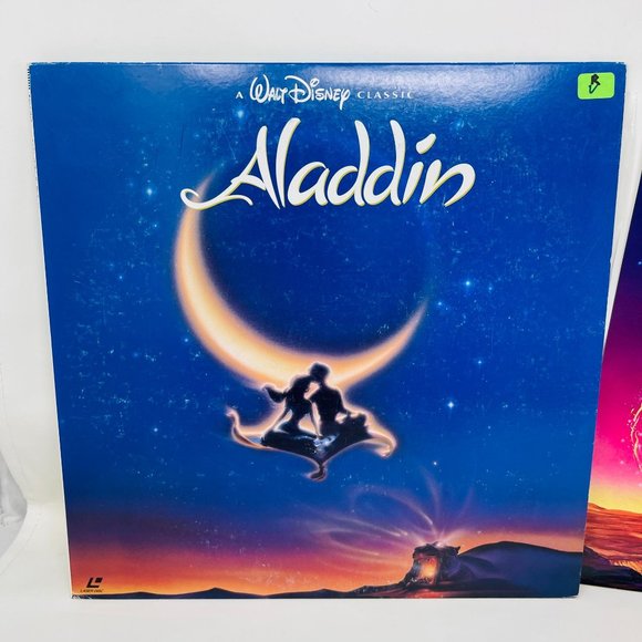 Walt Disney‎ Animated Classic Aladdin Laserdisc PILA-1277 Japanese - Picture 2 of 8